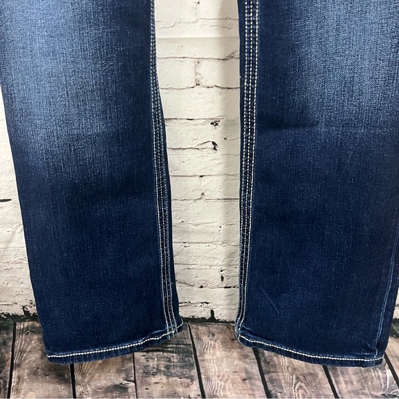 BKE Jake Straight Leg Jeans Men 32S 32 X 32 Dark Blue Preppy - Picture 7 of 16